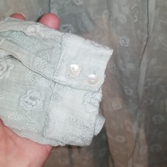 Free People Small Boho floral longsleeve mini - Picture 5 of 9